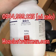 Hóa chất Calcium carbonate CaCO3 lọ 500g canxi cacbonat CAS 481-34-1